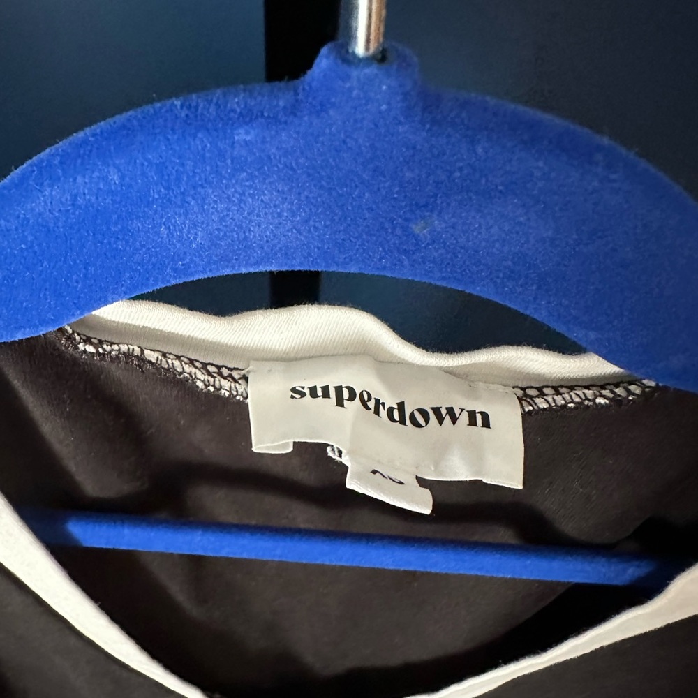 Black V-Neck Brinkley T Shirt Mini Dress - Picture 2 of 4